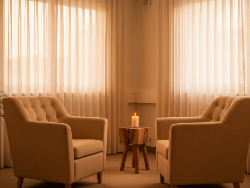 O que esperar de um espaço terapêutico acolhedor